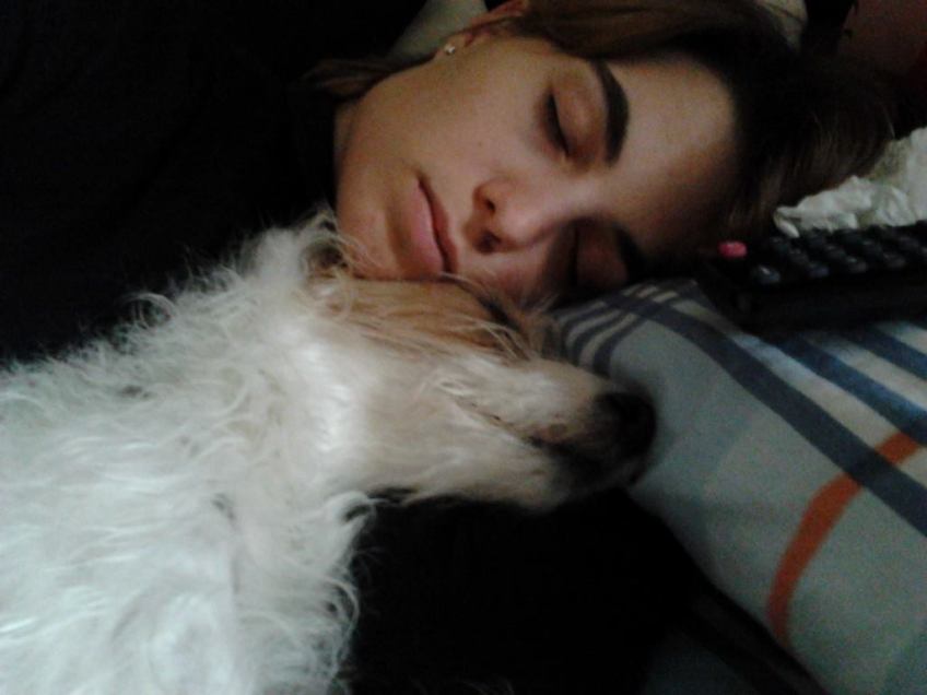 Echando una cabezadita